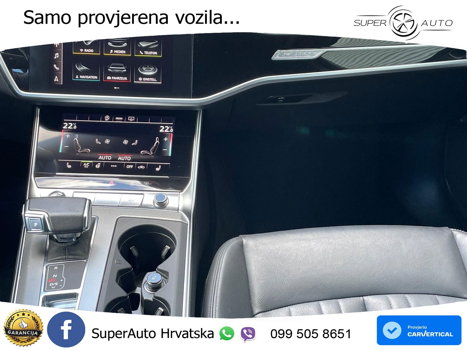Audi A6 45 TFSI (265 KS) quattro ultra S tronic LED+GR SJED+ACC