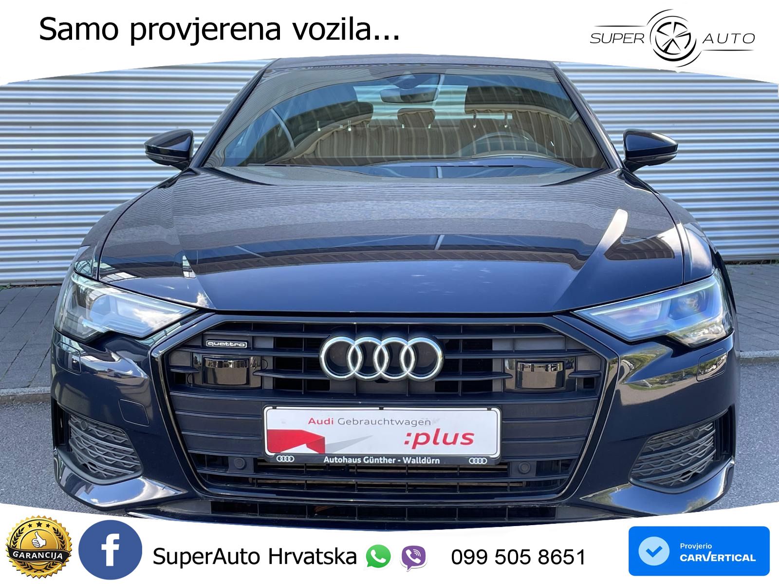Audi A6 45 TFSI (265 KS) quattro ultra S tronic LED+GR SJED+ACC