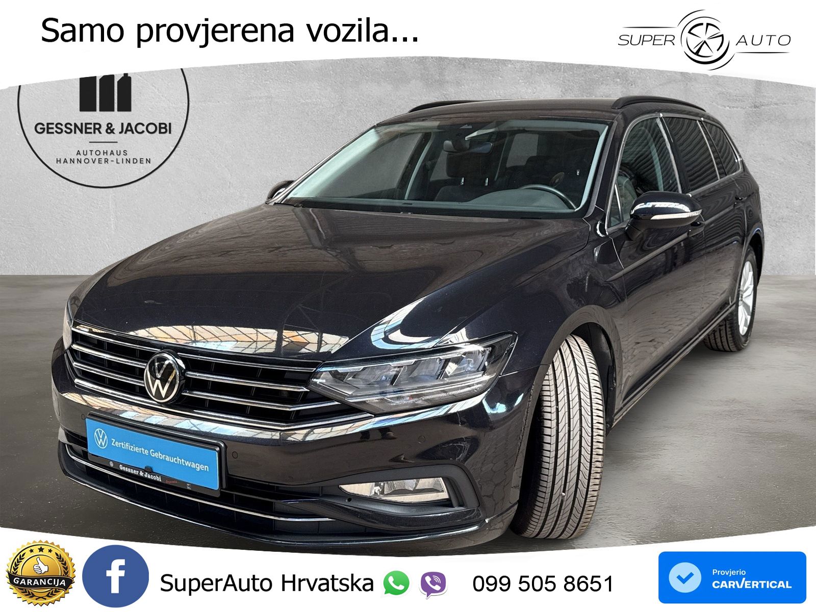 Volkswagen Passat Variant 2.0 TDI (150 KS) DSG Business LED+GR SJED+ACC