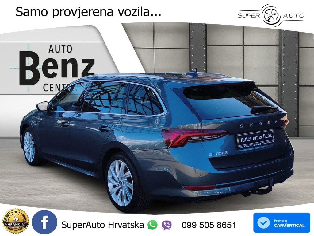 Škoda Octavia Combi iV 1.4 TSI (204 KS) DSG LED+GR SJED+ACC