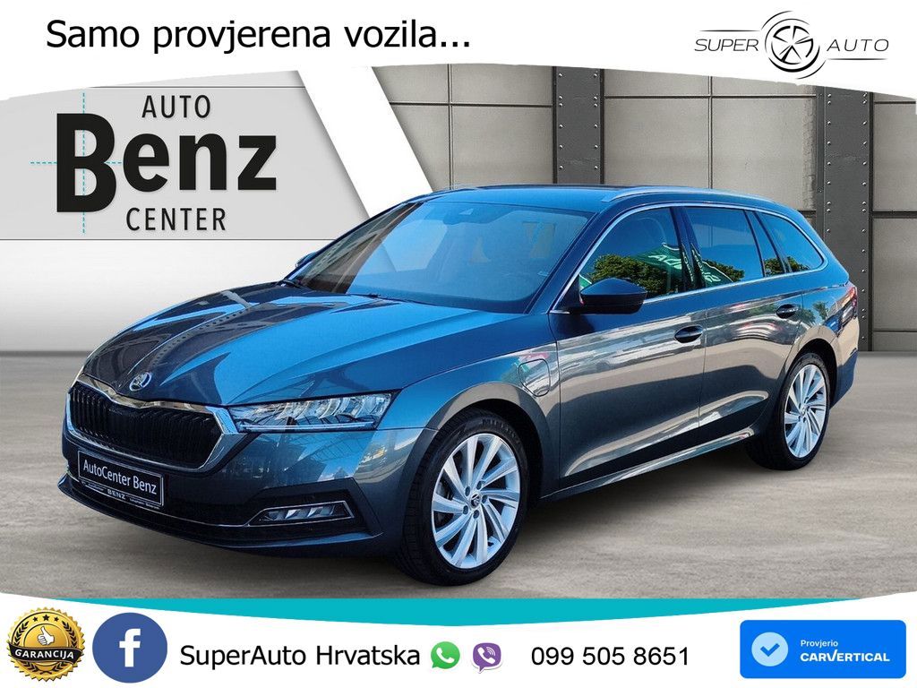 Škoda Octavia Combi iV 1.4 TSI (204 KS) DSG LED+GR SJED+ACC