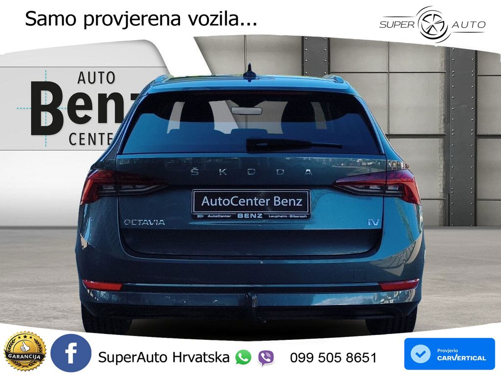 Škoda Octavia Combi iV 1.4 TSI (204 KS) DSG LED+GR SJED+ACC