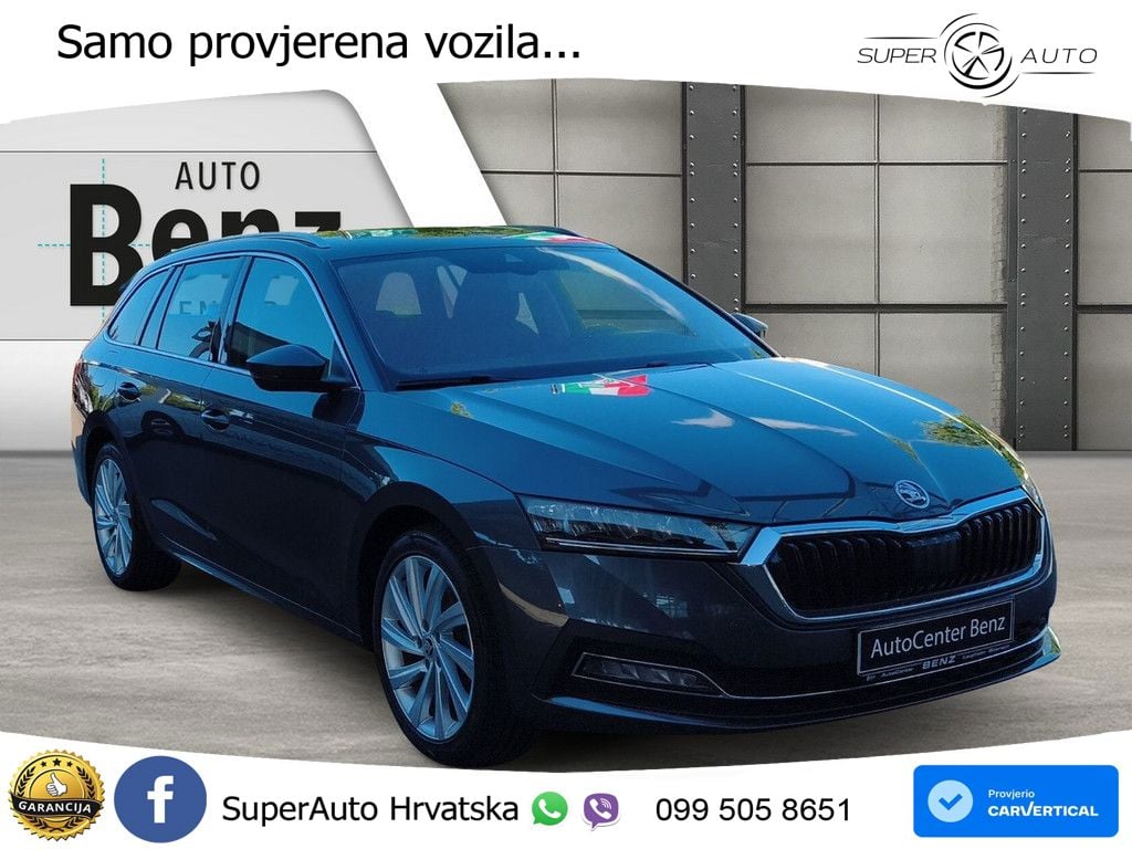 Škoda Octavia Combi iV 1.4 TSI (204 KS) DSG LED+GR SJED+ACC