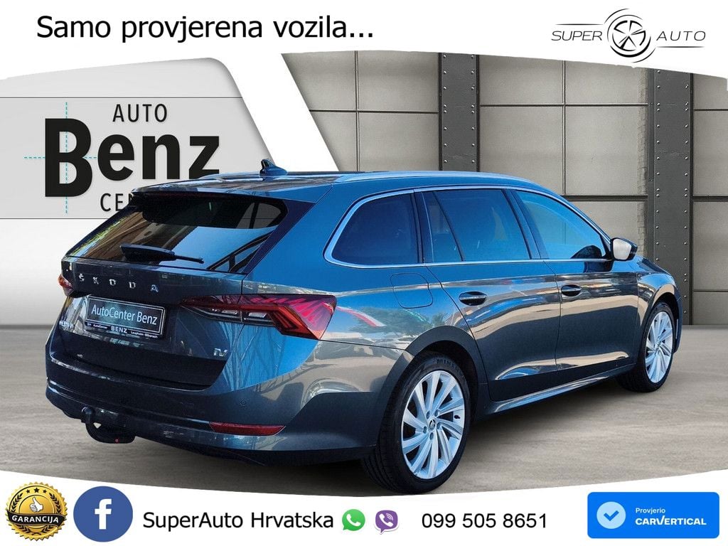 Škoda Octavia Combi iV 1.4 TSI (204 KS) DSG LED+GR SJED+ACC