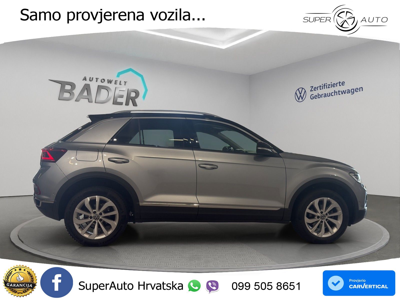 Volkswagen T-Roc 1.5 TSI (150 KS) DSG LED+GR SJED+ACC