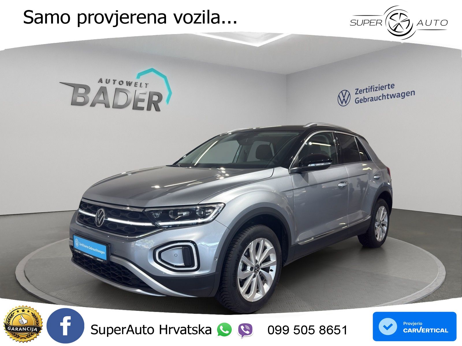 Volkswagen T-Roc 1.5 TSI (150 KS) DSG LED+GR SJED+ACC