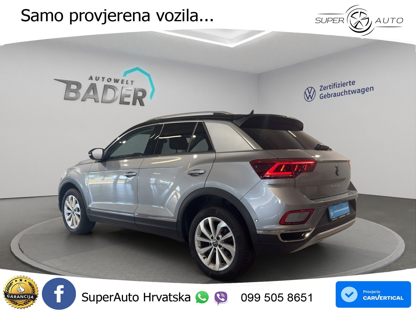 Volkswagen T-Roc 1.5 TSI (150 KS) DSG LED+GR SJED+ACC