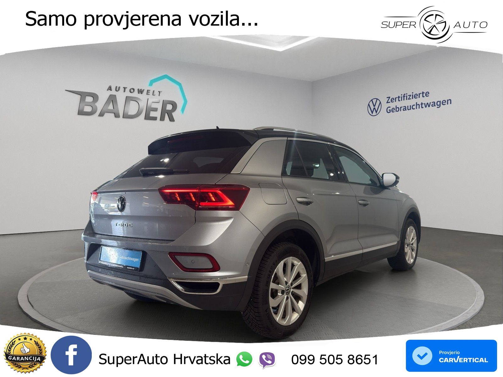 Volkswagen T-Roc 1.5 TSI (150 KS) DSG LED+GR SJED+ACC