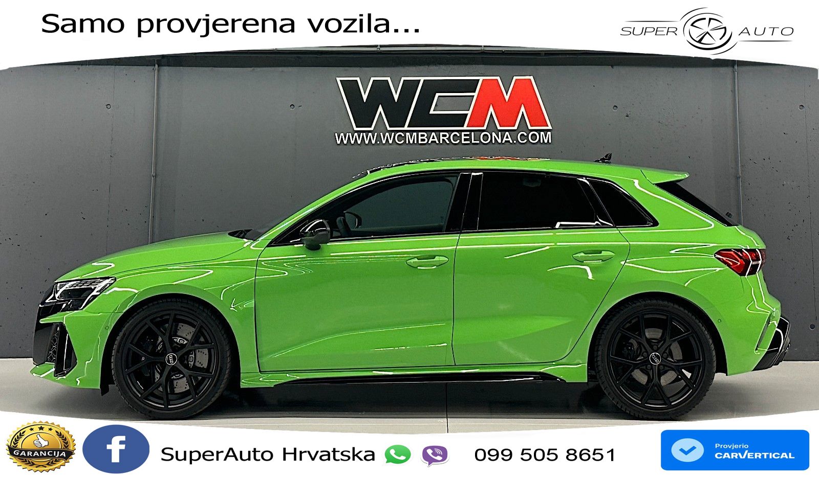 Audi RS3 Sedan 2.5 TFSI (400 KS) quattro S tronic LED+ACC