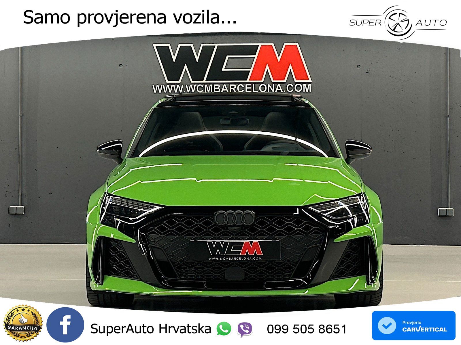 Audi RS3 Sedan 2.5 TFSI (400 KS) quattro S tronic LED+ACC