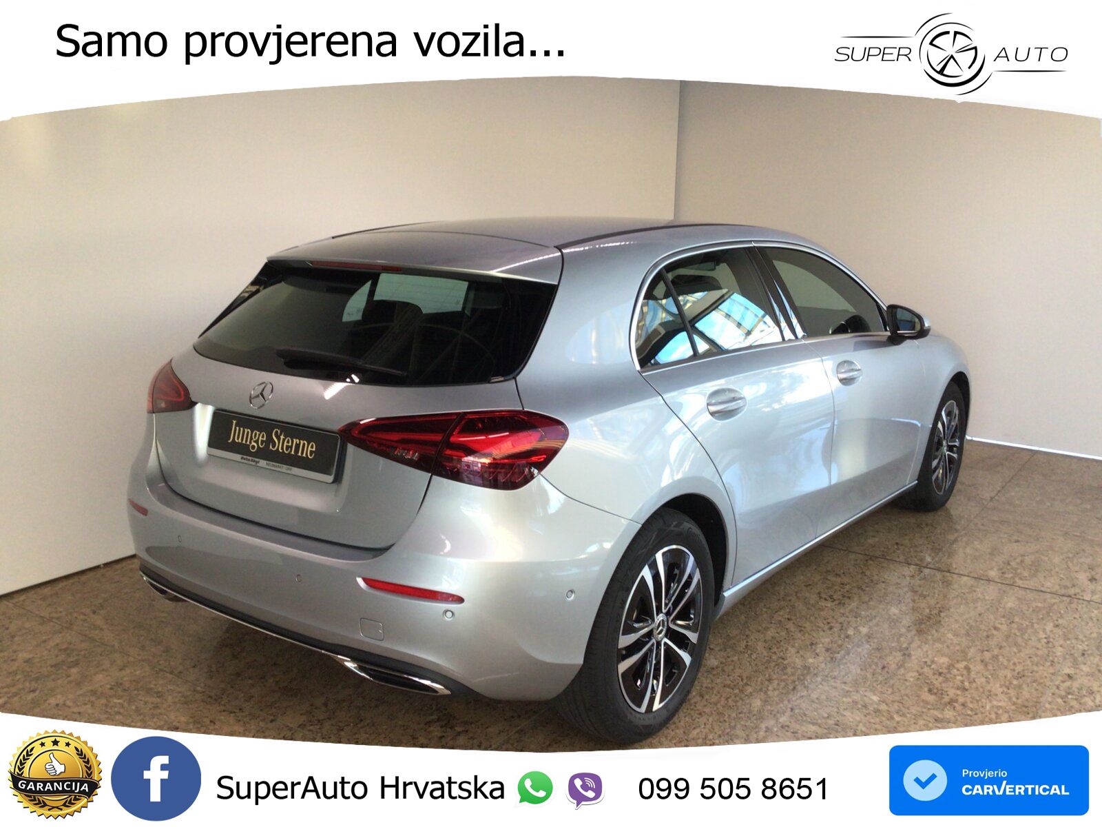 Mercedes-Benz A 200 7G-DCT LED+GR SJED+ACC