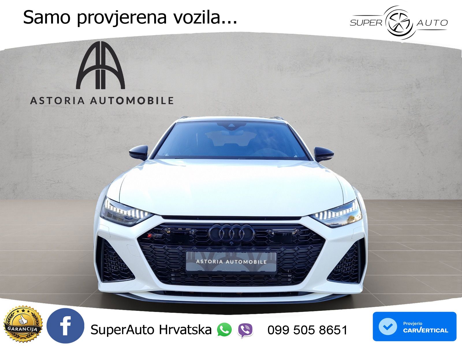 Audi RS6 Avant 4.0 TFSI V8 (600 KS) quattro Tiptronic LED+GR SJED+ACC