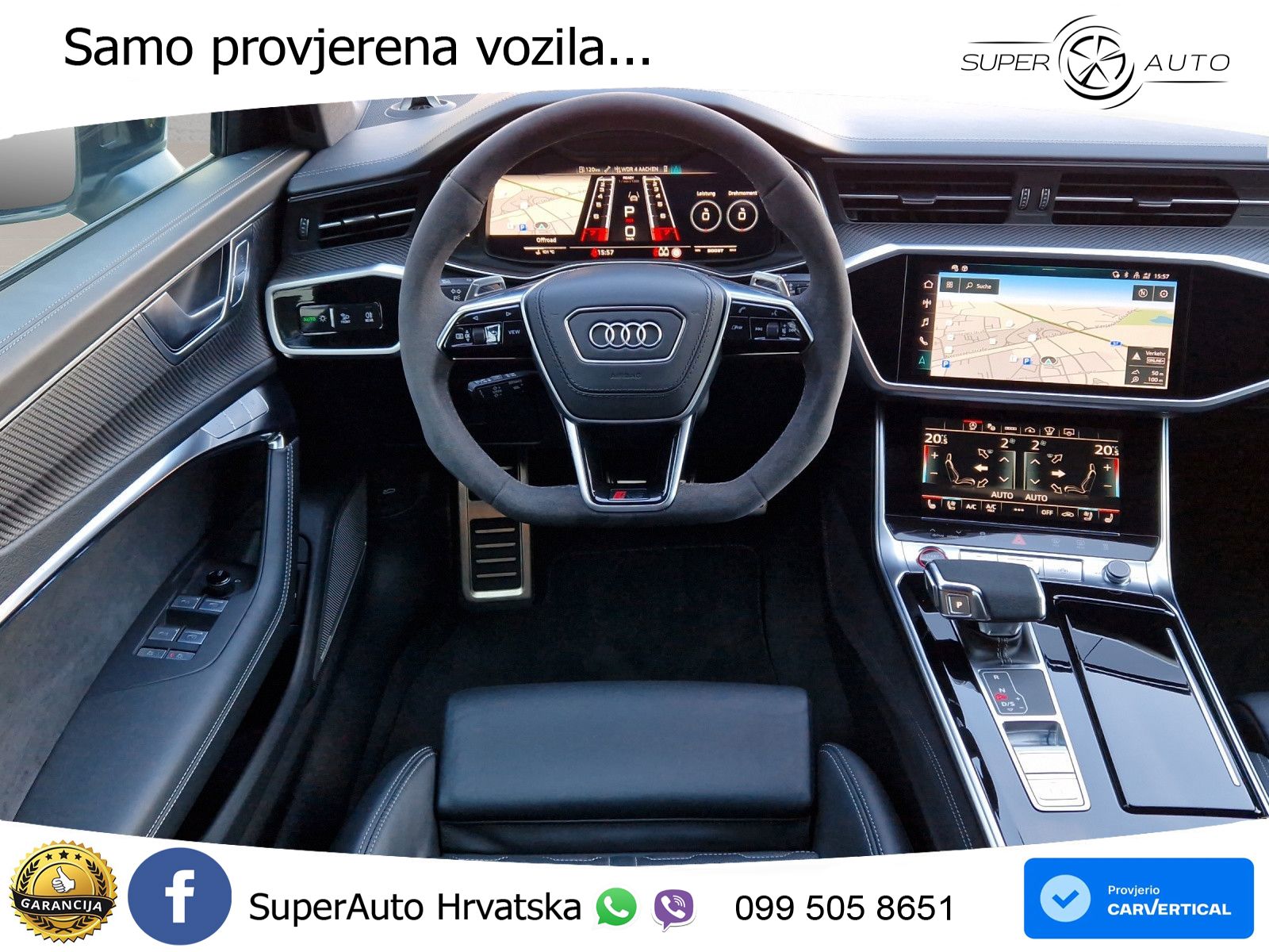 Audi RS6 Avant 4.0 TFSI V8 (600 KS) quattro Tiptronic LED+GR SJED+ACC