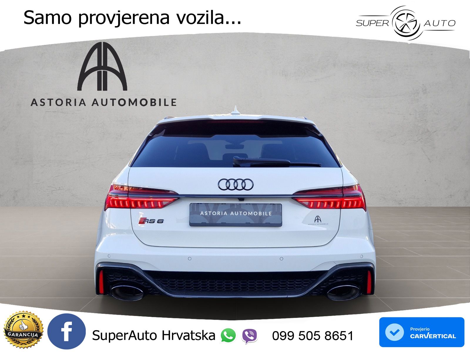 Audi RS6 Avant 4.0 TFSI V8 (600 KS) quattro Tiptronic LED+GR SJED+ACC