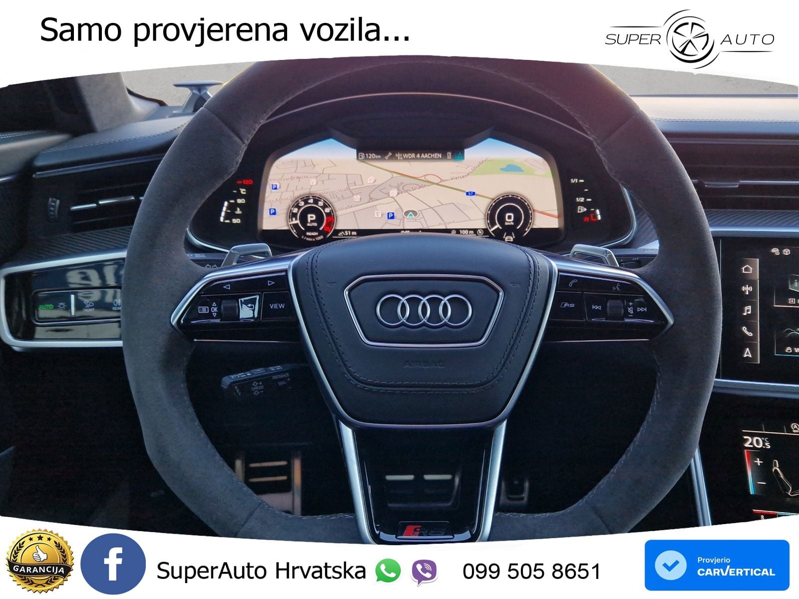 Audi RS6 Avant 4.0 TFSI V8 (600 KS) quattro Tiptronic LED+GR SJED+ACC