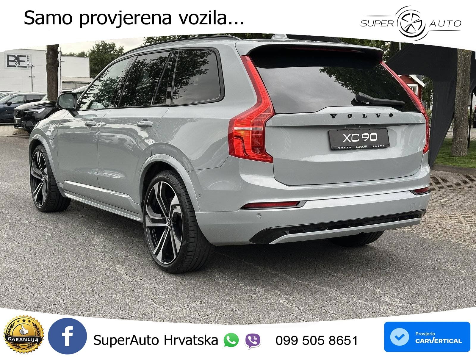 Volvo XC90 2.0 T8 AWD Automatic ACC+HEAD+4xGR SJED+360+PANO