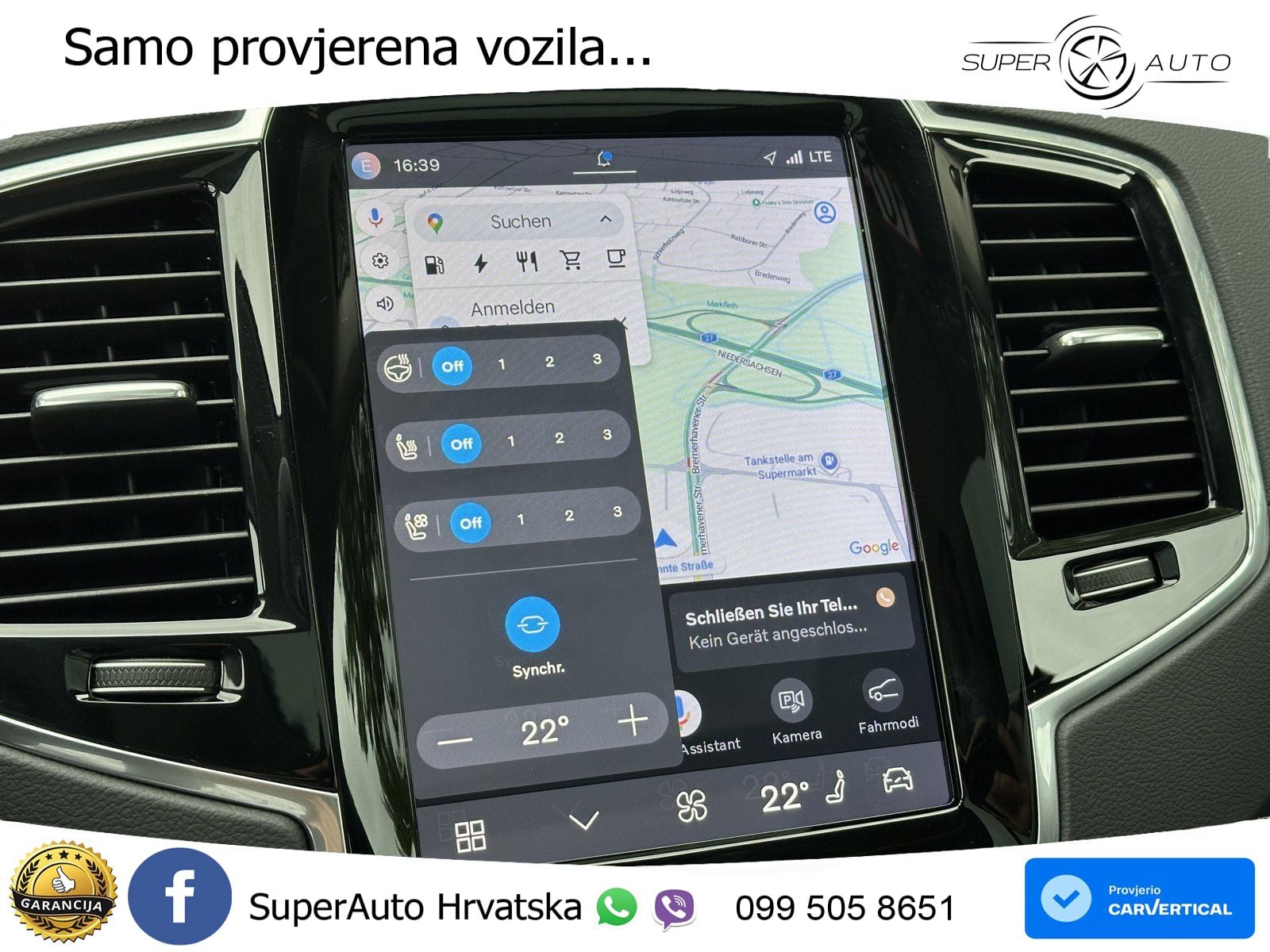 Volvo XC90 2.0 T8 AWD Automatic ACC+HEAD+4xGR SJED+360+PANO