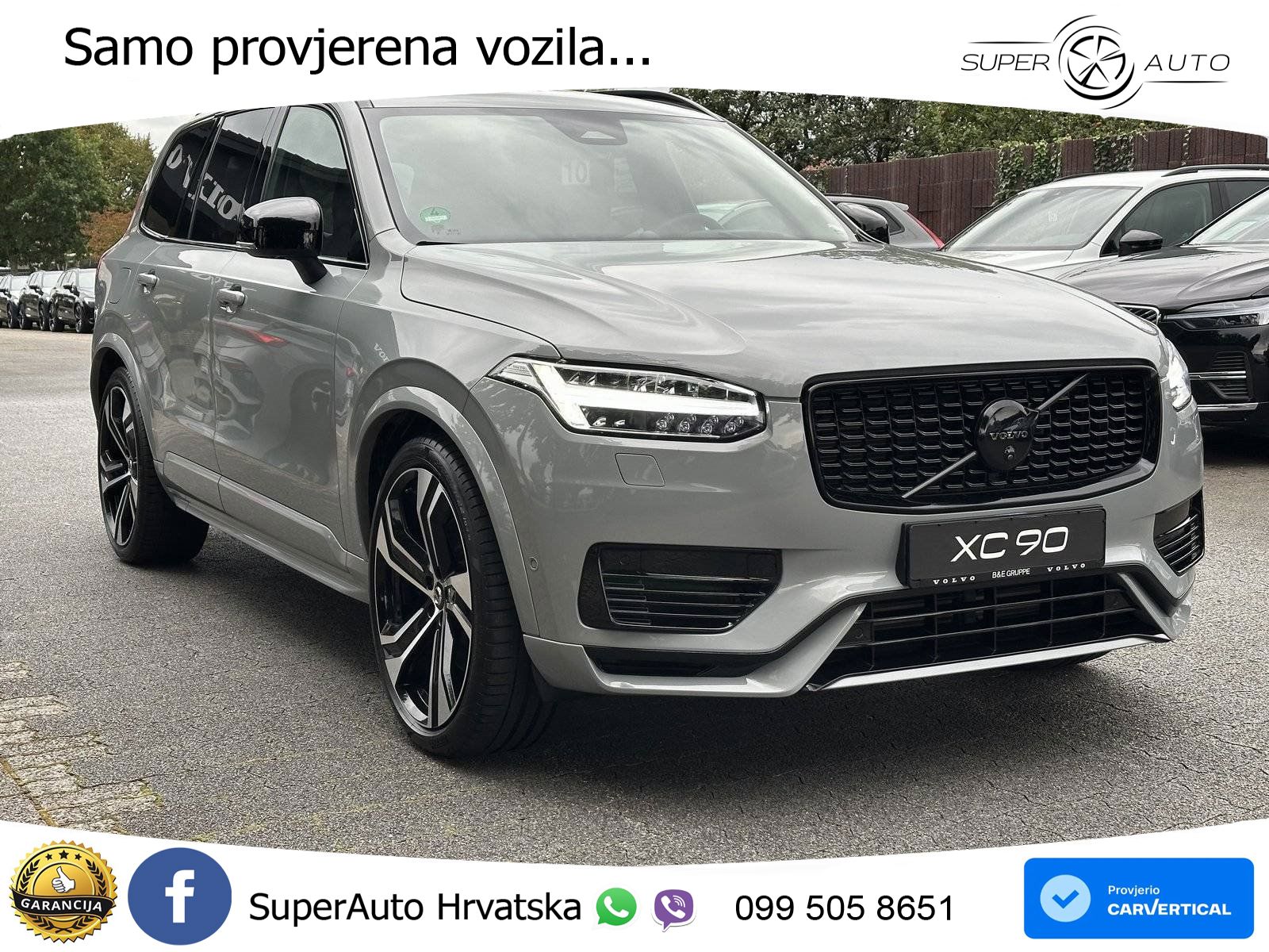 Volvo XC90 2.0 T8 AWD Automatic ACC+HEAD+4xGR SJED+360+PANO