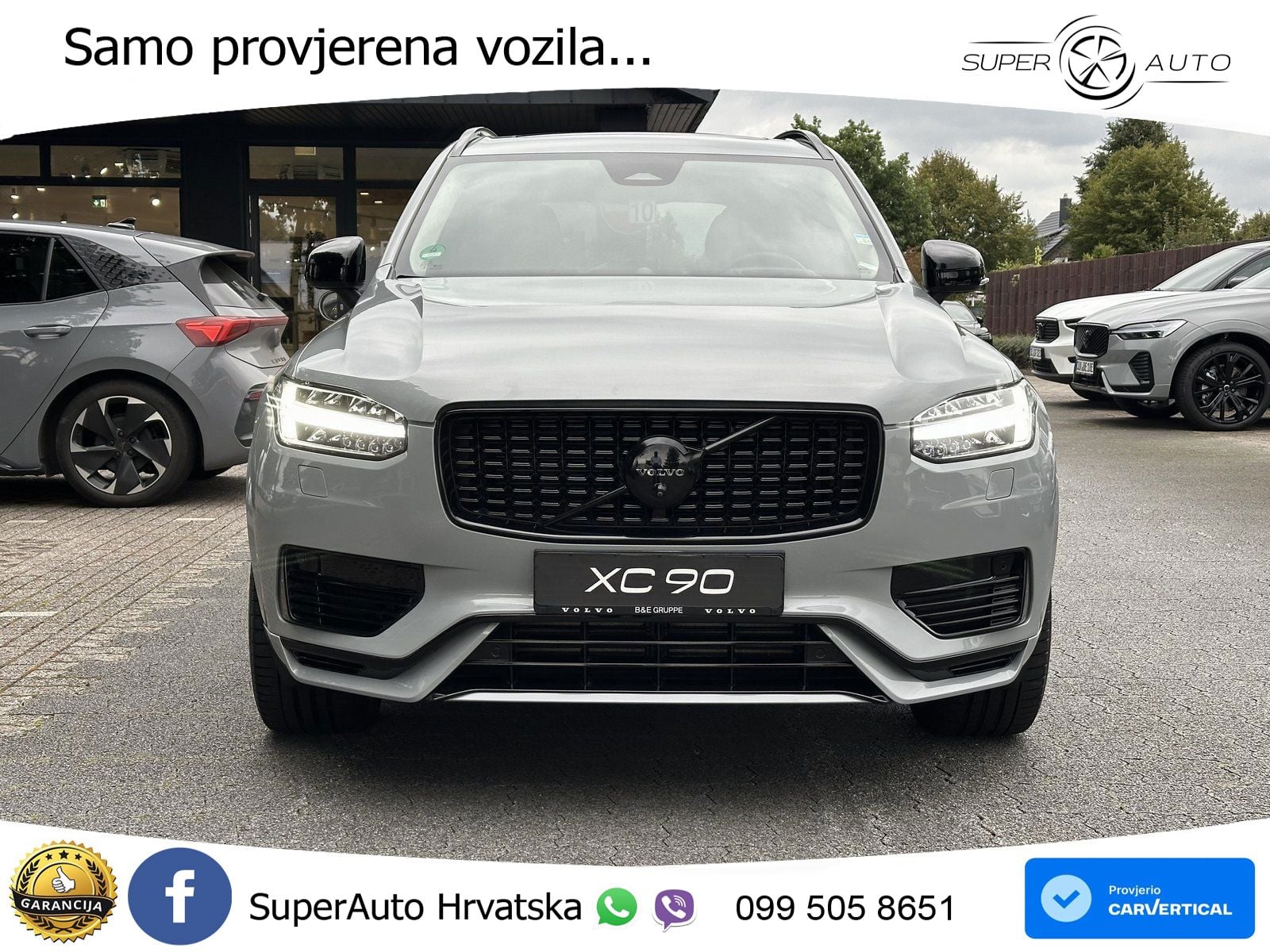 Volvo XC90 2.0 T8 AWD Automatic ACC+HEAD+4xGR SJED+360+PANO
