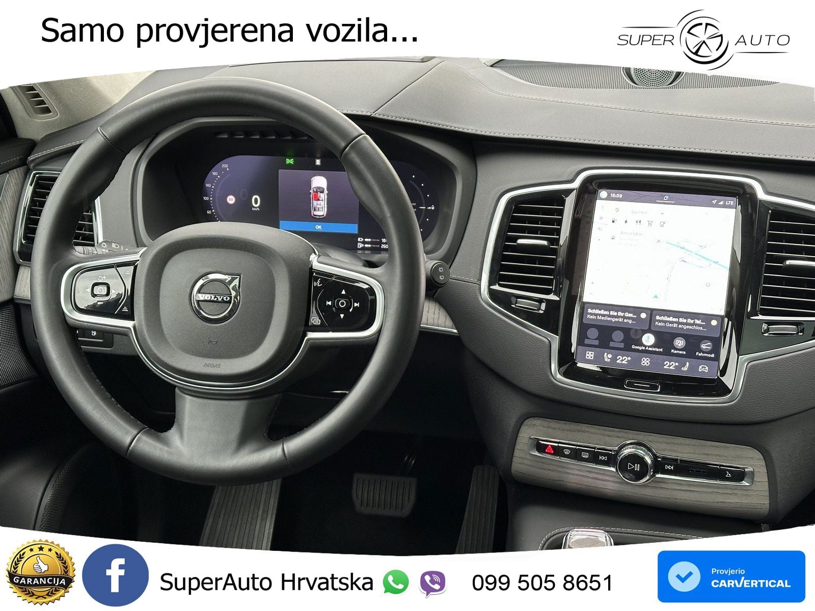 Volvo XC90 2.0 T8 AWD Automatic ACC+HEAD+4xGR SJED+360+PANO