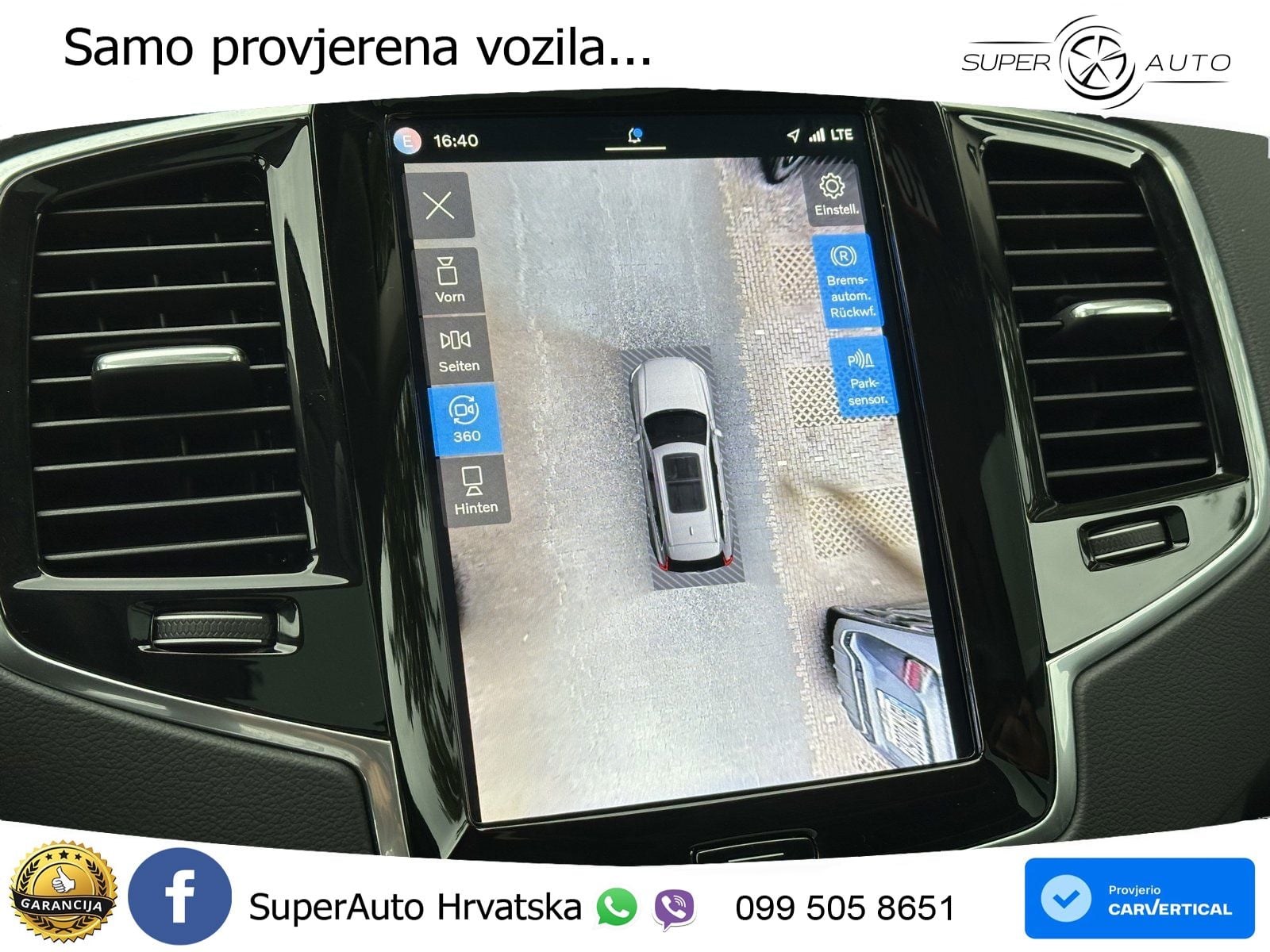 Volvo XC90 2.0 T8 AWD Automatic ACC+HEAD+4xGR SJED+360+PANO