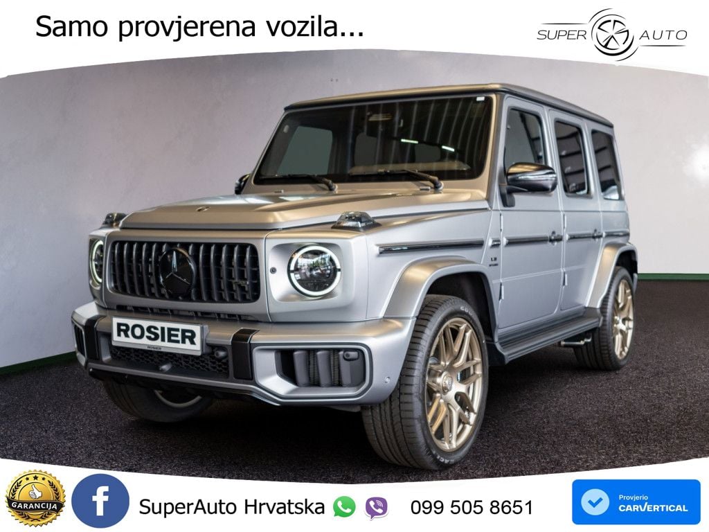 Mercedes AMG G 63 Long V8 (585 KS) 4MATIC 9G-TRONIC AMG SPEEDSHIFT TCT Manufaktur LED+GR SJED+ACC
