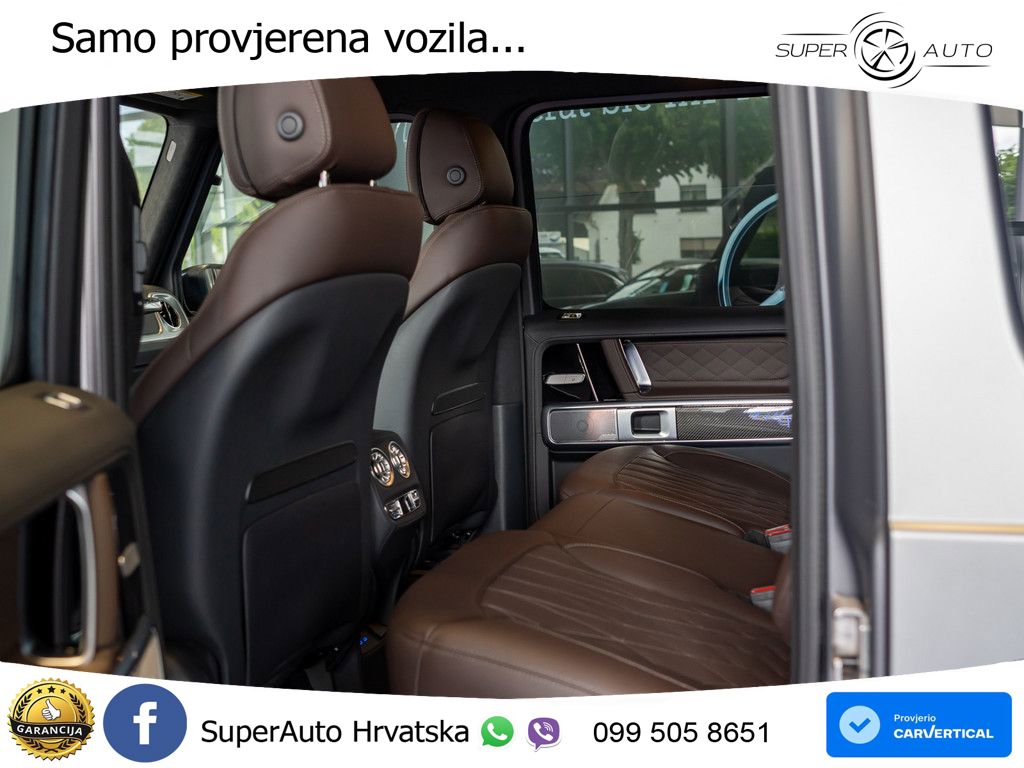 Mercedes AMG G 63 Long V8 (585 KS) 4MATIC 9G-TRONIC AMG SPEEDSHIFT TCT Manufaktur LED+GR SJED+ACC