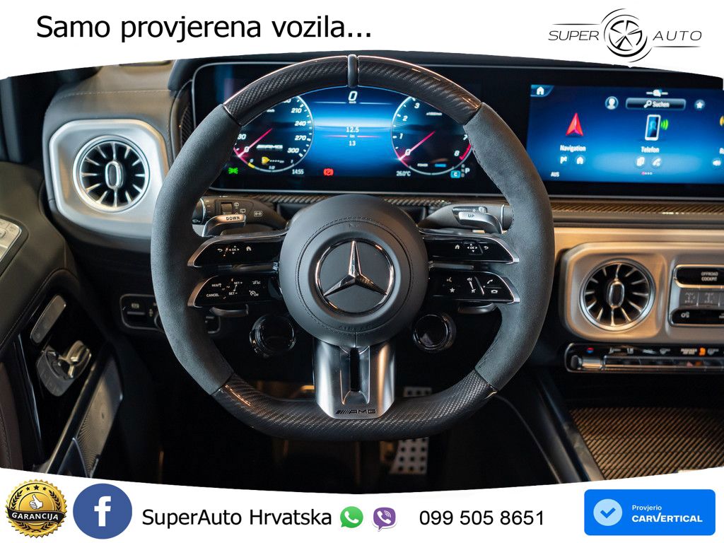 Mercedes AMG G 63 Long V8 (585 KS) 4MATIC 9G-TRONIC AMG SPEEDSHIFT TCT Manufaktur LED+GR SJED+ACC