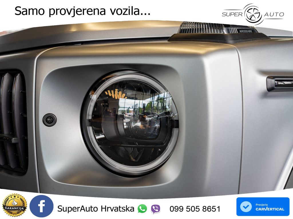 Mercedes AMG G 63 Long V8 (585 KS) 4MATIC 9G-TRONIC AMG SPEEDSHIFT TCT Manufaktur LED+GR SJED+ACC