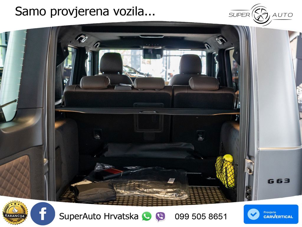 Mercedes AMG G 63 Long V8 (585 KS) 4MATIC 9G-TRONIC AMG SPEEDSHIFT TCT Manufaktur LED+GR SJED+ACC