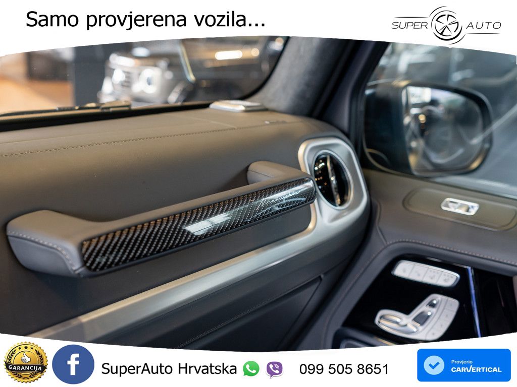 Mercedes AMG G 63 Long V8 (585 KS) 4MATIC 9G-TRONIC AMG SPEEDSHIFT TCT Manufaktur LED+GR SJED+ACC