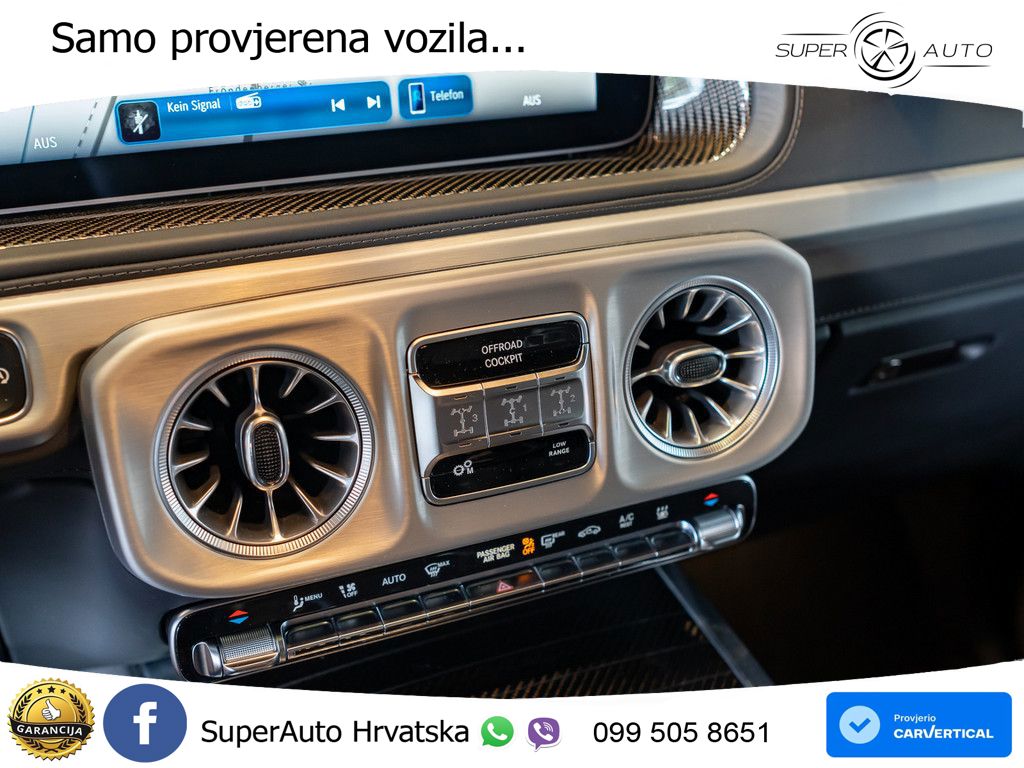 Mercedes AMG G 63 Long V8 (585 KS) 4MATIC 9G-TRONIC AMG SPEEDSHIFT TCT Manufaktur LED+GR SJED+ACC