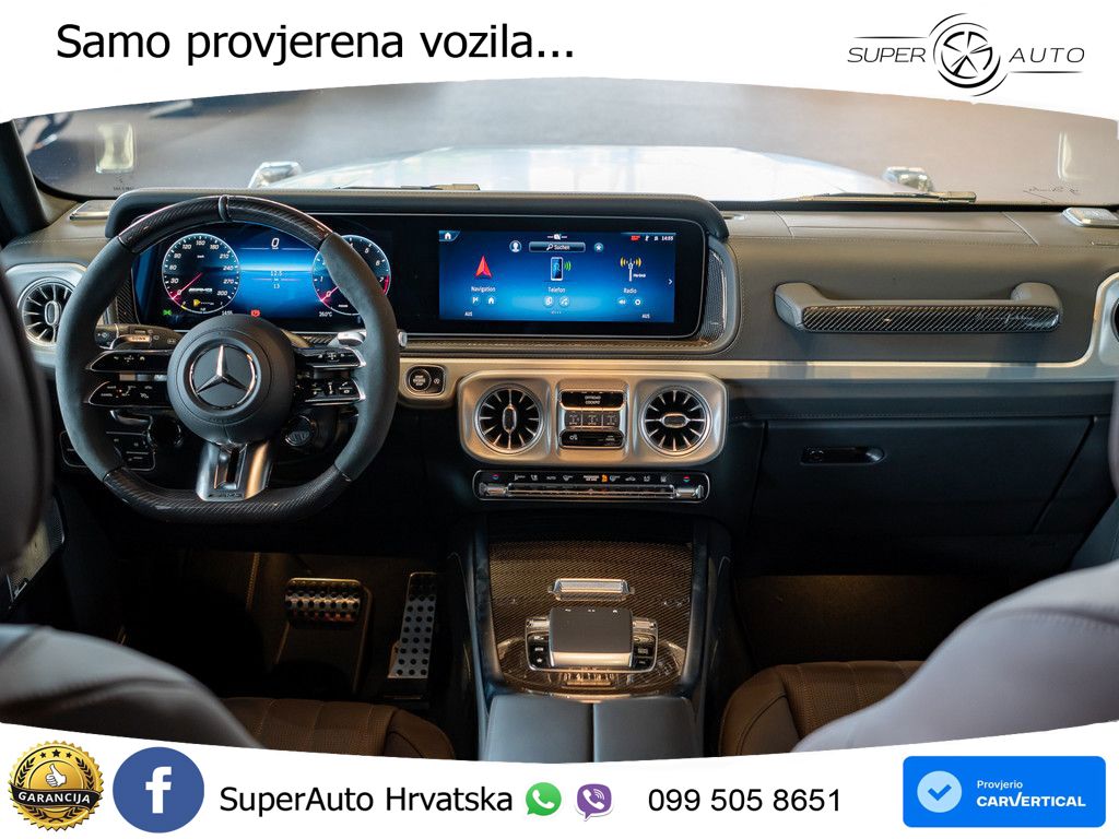 Mercedes AMG G 63 Long V8 (585 KS) 4MATIC 9G-TRONIC AMG SPEEDSHIFT TCT Manufaktur LED+GR SJED+ACC