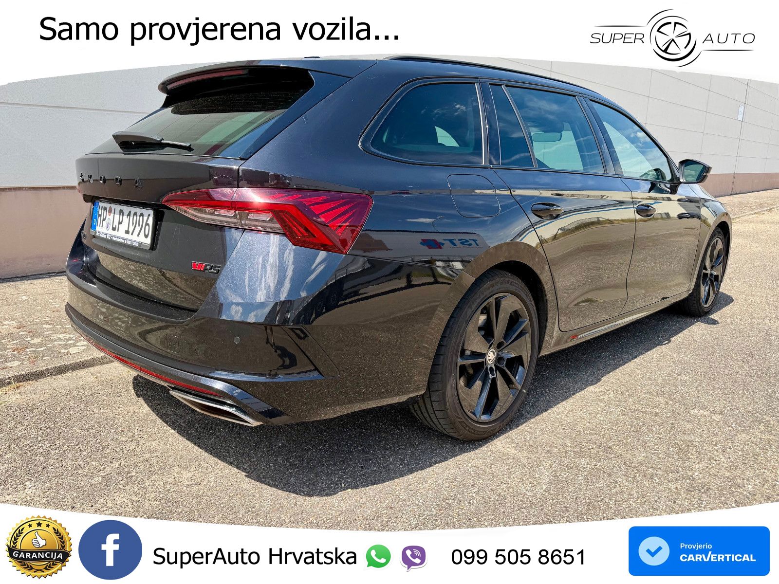 Škoda Octavia Combi RS 2.0 TSI (245 KS) DSG