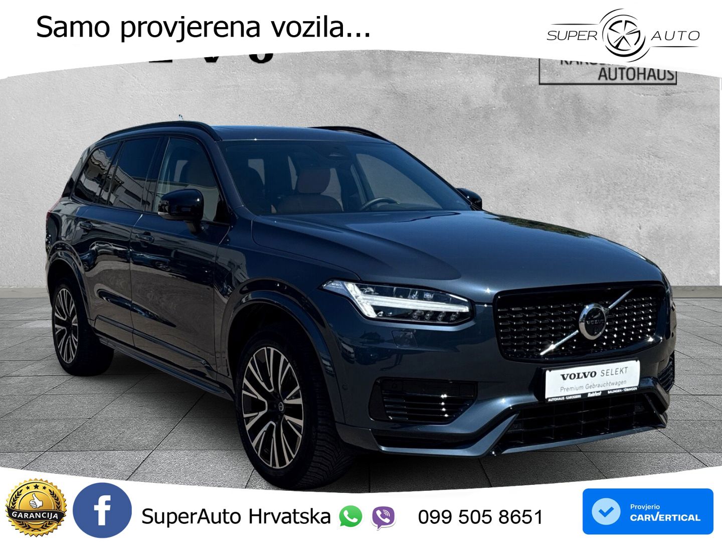 Volvo XC90 2.0 T8 AWD Automatic LED+GR SJED+ACC