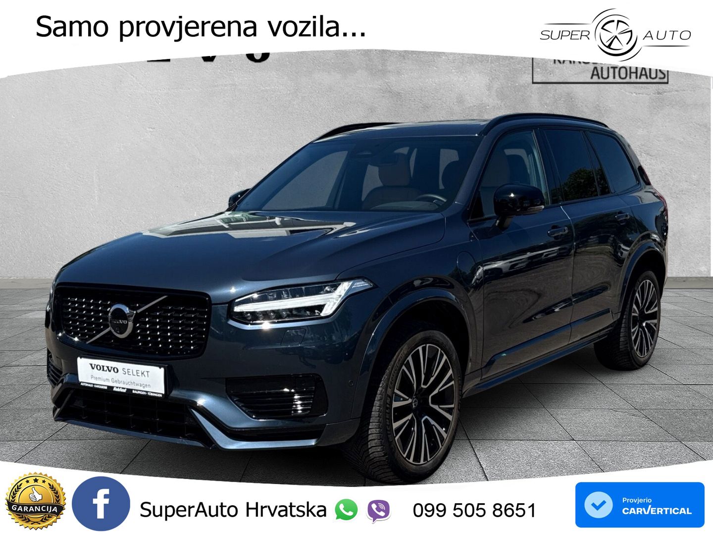 Volvo XC90 2.0 T8 AWD Automatic LED+GR SJED+ACC