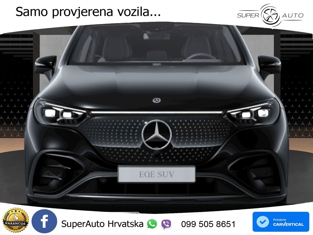 Mercedes EQE SUV 500 105 kWh (449 KS) 4MATIC AMG ZRAČNI+ACC+GR SJED+360+PANO