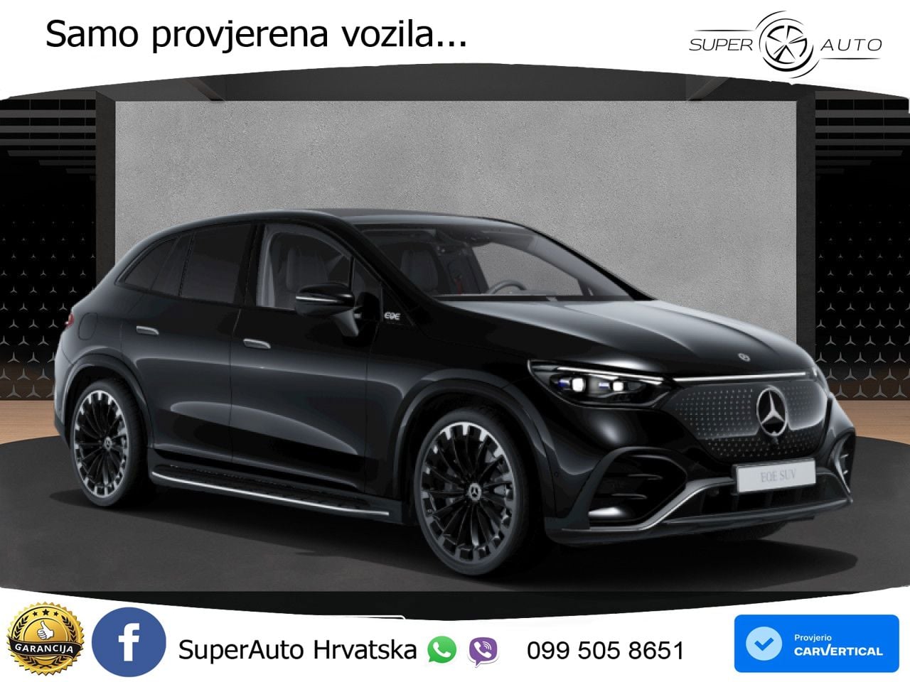 Mercedes EQE SUV 500 105 kWh (449 KS) 4MATIC AMG ZRAČNI+ACC+GR SJED+360+PANO