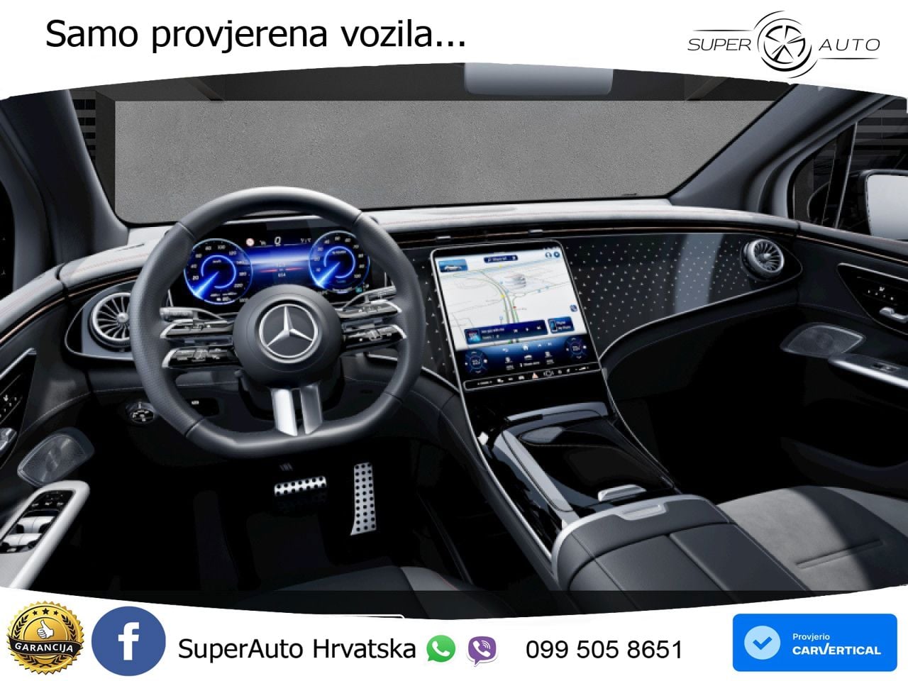 Mercedes EQE SUV 500 105 kWh (449 KS) 4MATIC AMG ZRAČNI+ACC+GR SJED+360+PANO