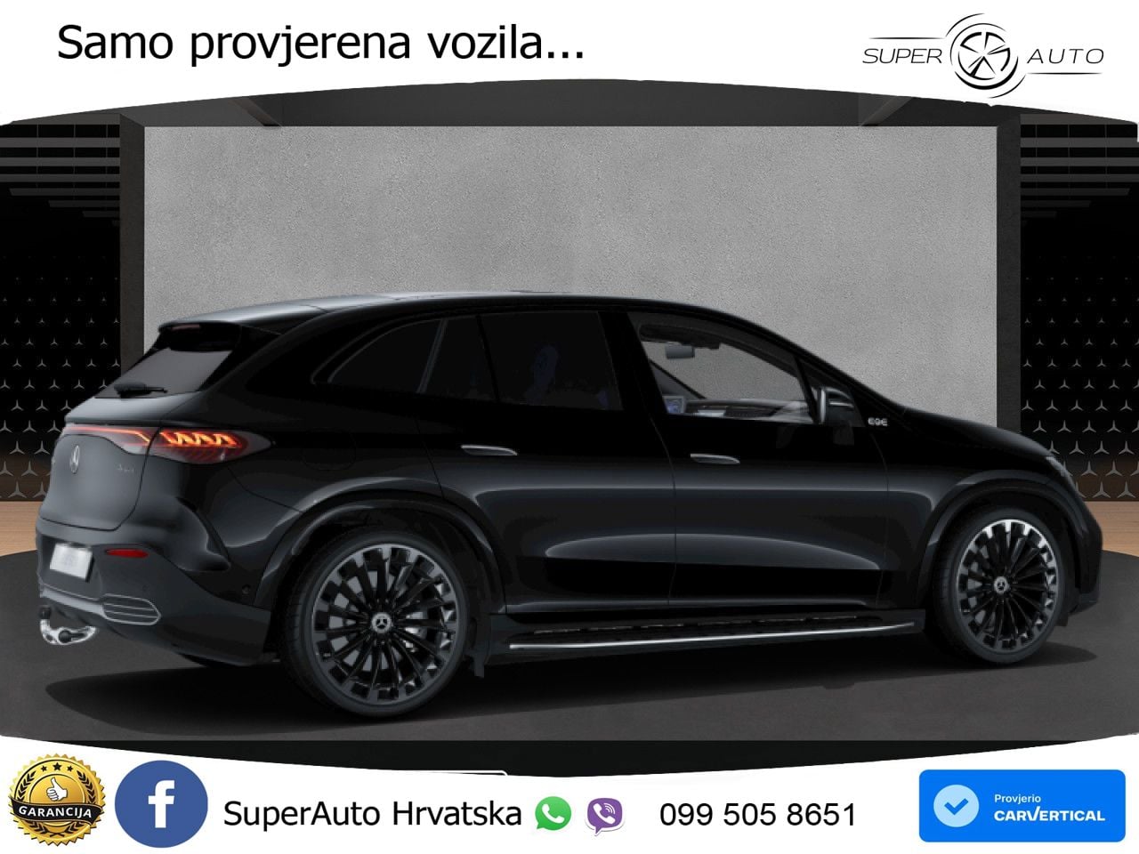 Mercedes EQE SUV 500 105 kWh (449 KS) 4MATIC AMG ZRAČNI+ACC+GR SJED+360+PANO