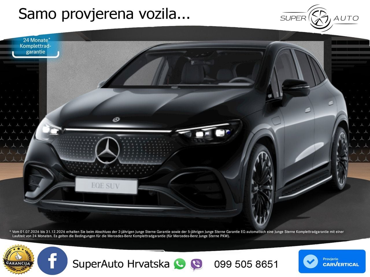 Mercedes EQE SUV 500 105 kWh (449 KS) 4MATIC AMG ZRAČNI+ACC+GR SJED+360+PANO