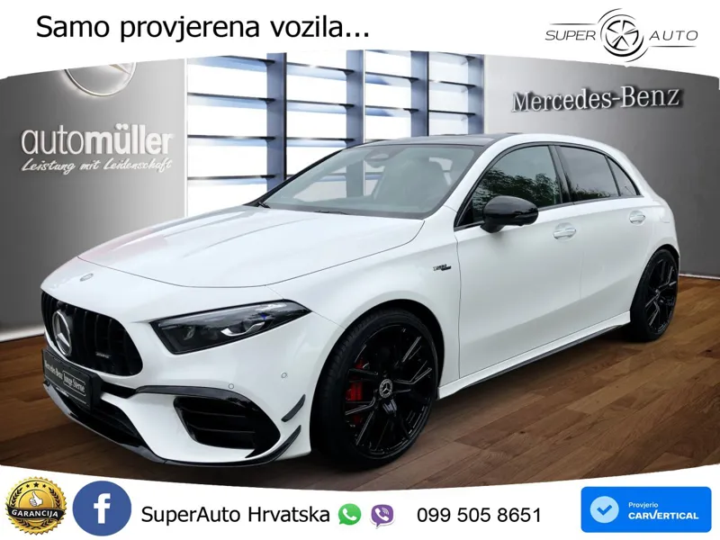 Mercedes-Benz AMG A 45 S 4MATIC+ AMG SPEEDSHIFT DCT 8G ACC+HEAD+GR SJED+360+PANO