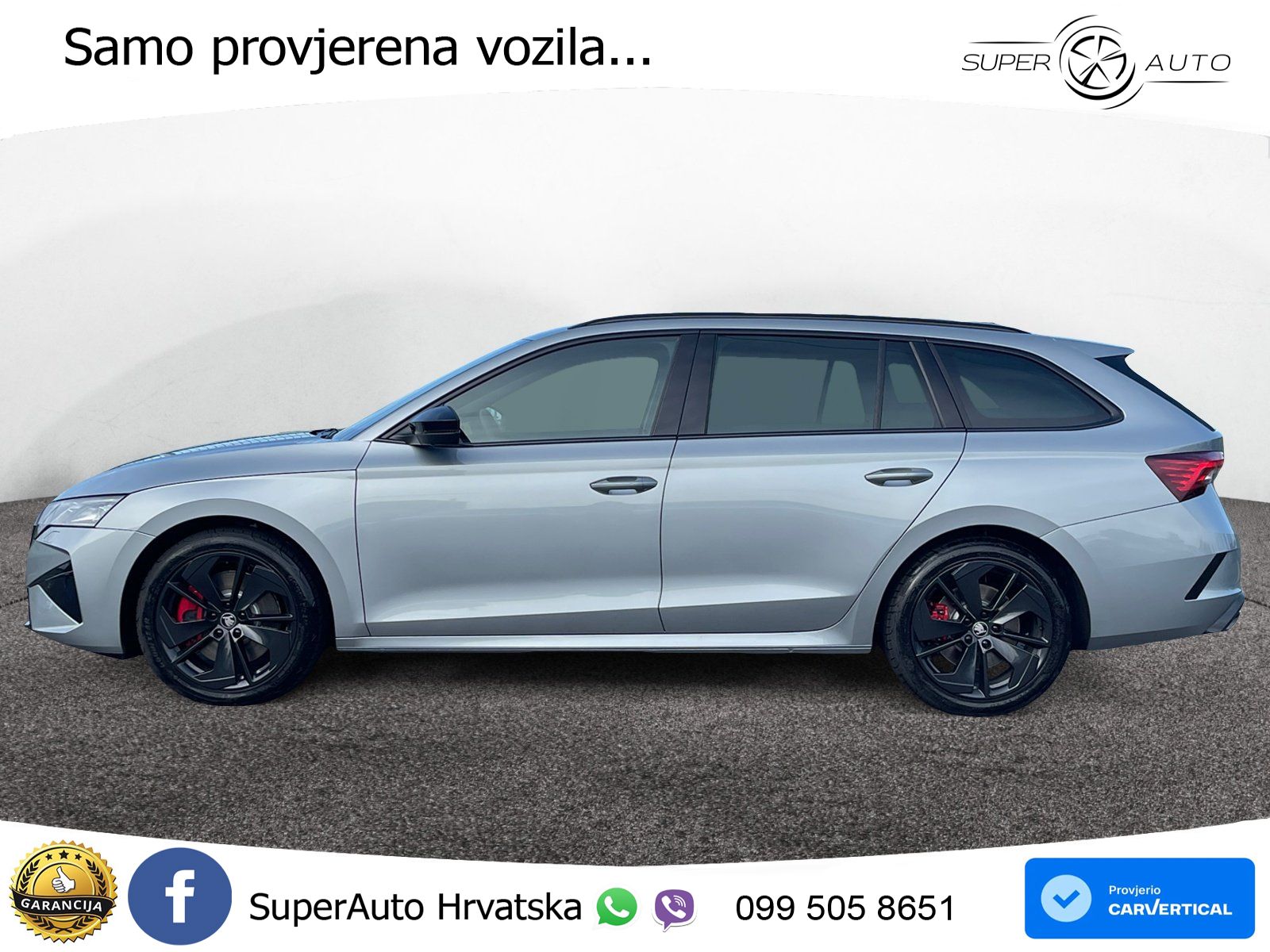 Škoda Octavia Combi RS 2.0 TSI (265 KS) DSG LED+GR SJED+ACC