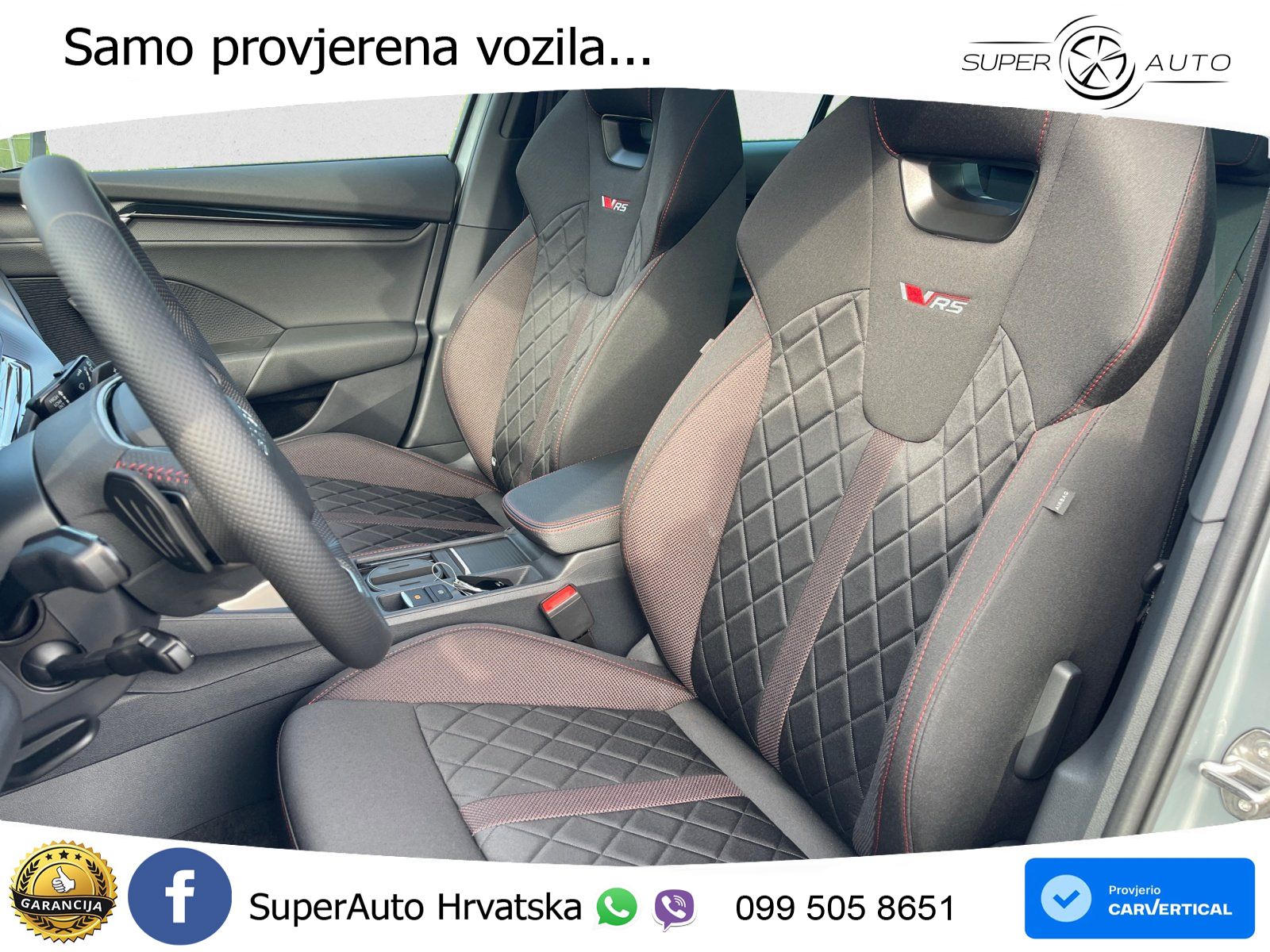 Škoda Octavia Combi RS 2.0 TSI (265 KS) DSG LED+GR SJED+ACC