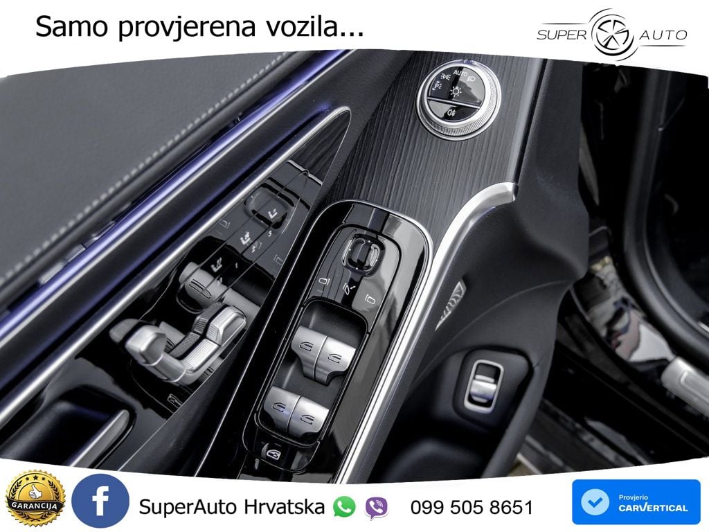 Mercedes S 450d (367 KS) EQ Boost 4MATIC 9G-TRONIC AMG ZRAČNI+ACC+GR SJED+KAM+PANO