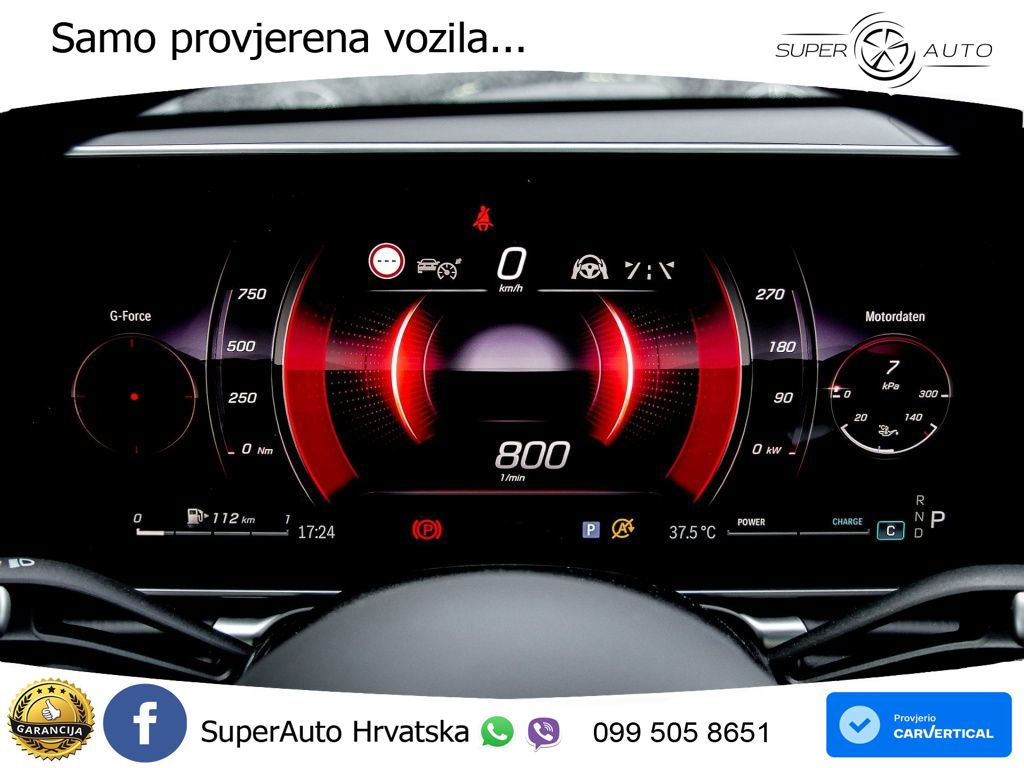Mercedes S 450d (367 KS) EQ Boost 4MATIC 9G-TRONIC AMG ZRAČNI+ACC+GR SJED+KAM+PANO