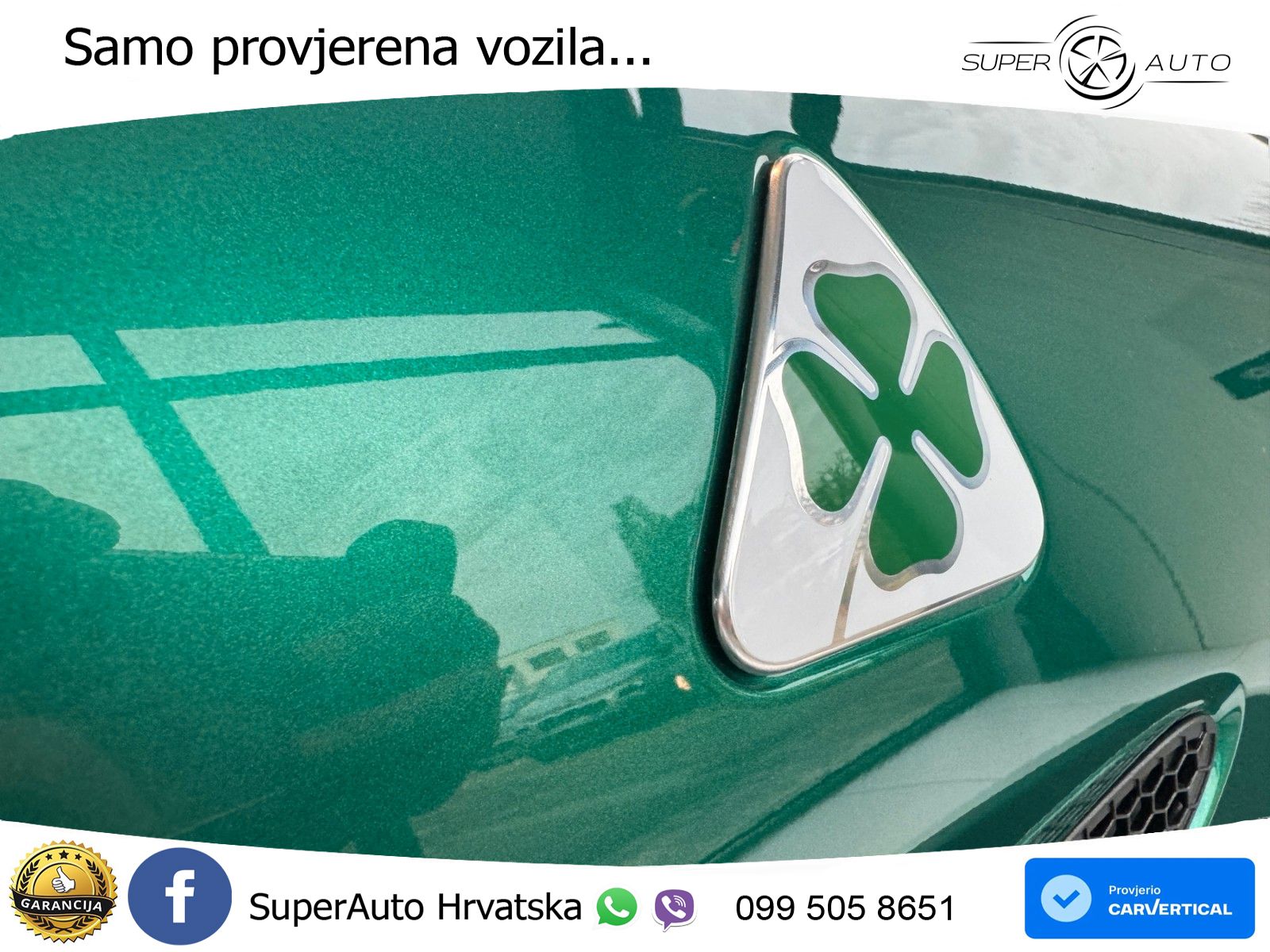 Alfa Romeo Giulia Quadrifoglio 2.9 V6 Bi-Turbo (520 KS) Automatic LED+GR SJED+ACC
