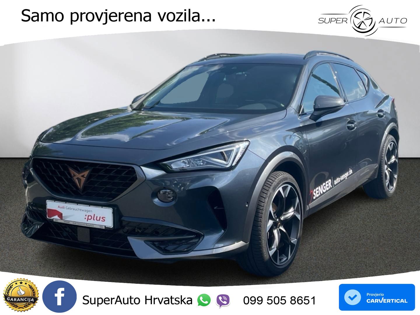 Cupra Formentor 1.4 TSI (204 KS) e-Hybrid DSG LED+GR SJED+ACC