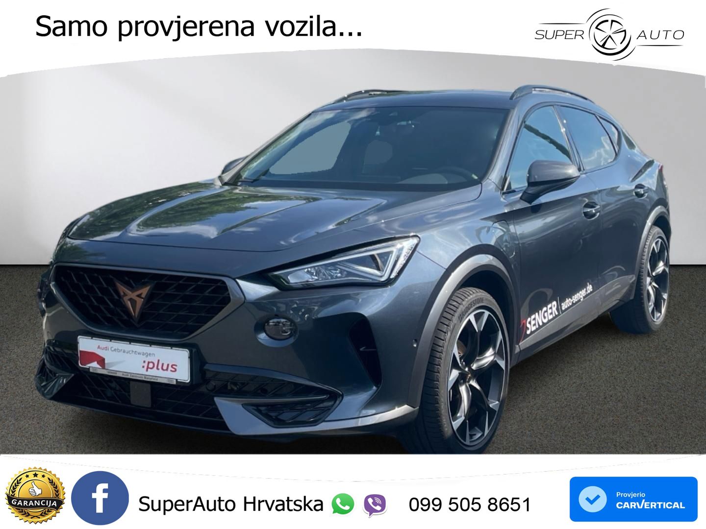 Cupra Formentor 1.4 TSI (204 KS) e-Hybrid DSG LED+GR SJED+ACC