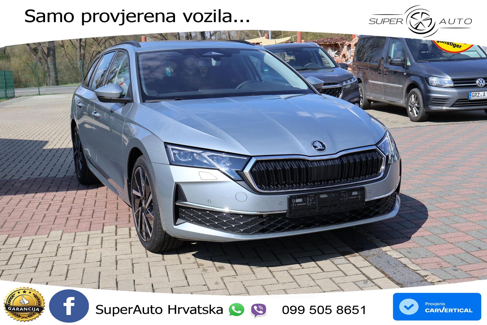Škoda Octavia Combi 1.5 TSI (150 KS) DSG LED+GR SJED+ACC